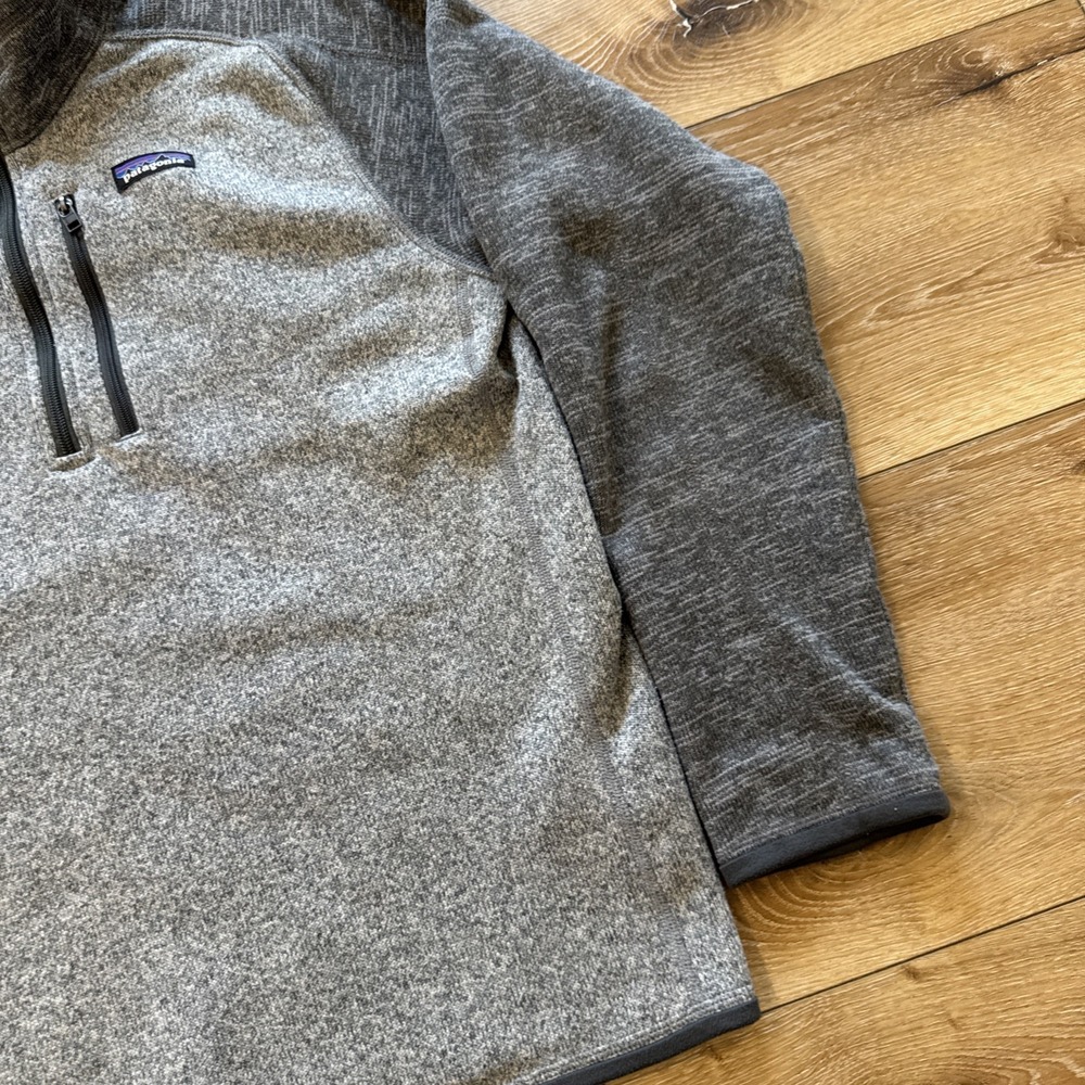 Patagonia Better Sweater 1/4 Zip Mens M 25523 Gray Fleece‎ Gorpcore Jacket - Picture 7 of 9